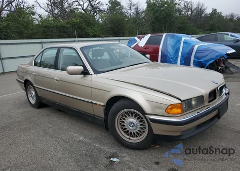 1995 BMW 740 I Automatic from USA, damaged, VIN WBAGF6323SDH08462